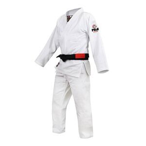 FUJI Men's All Around Brazilian Jiu Jitsu Gi White Size A2 No Belt
